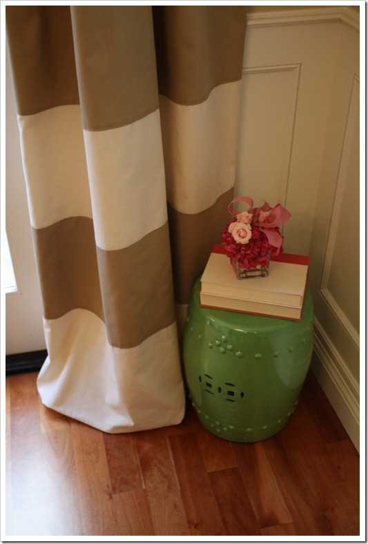 Let There Be Stripes {The Drapes are Done!} - A Thoughtful Place